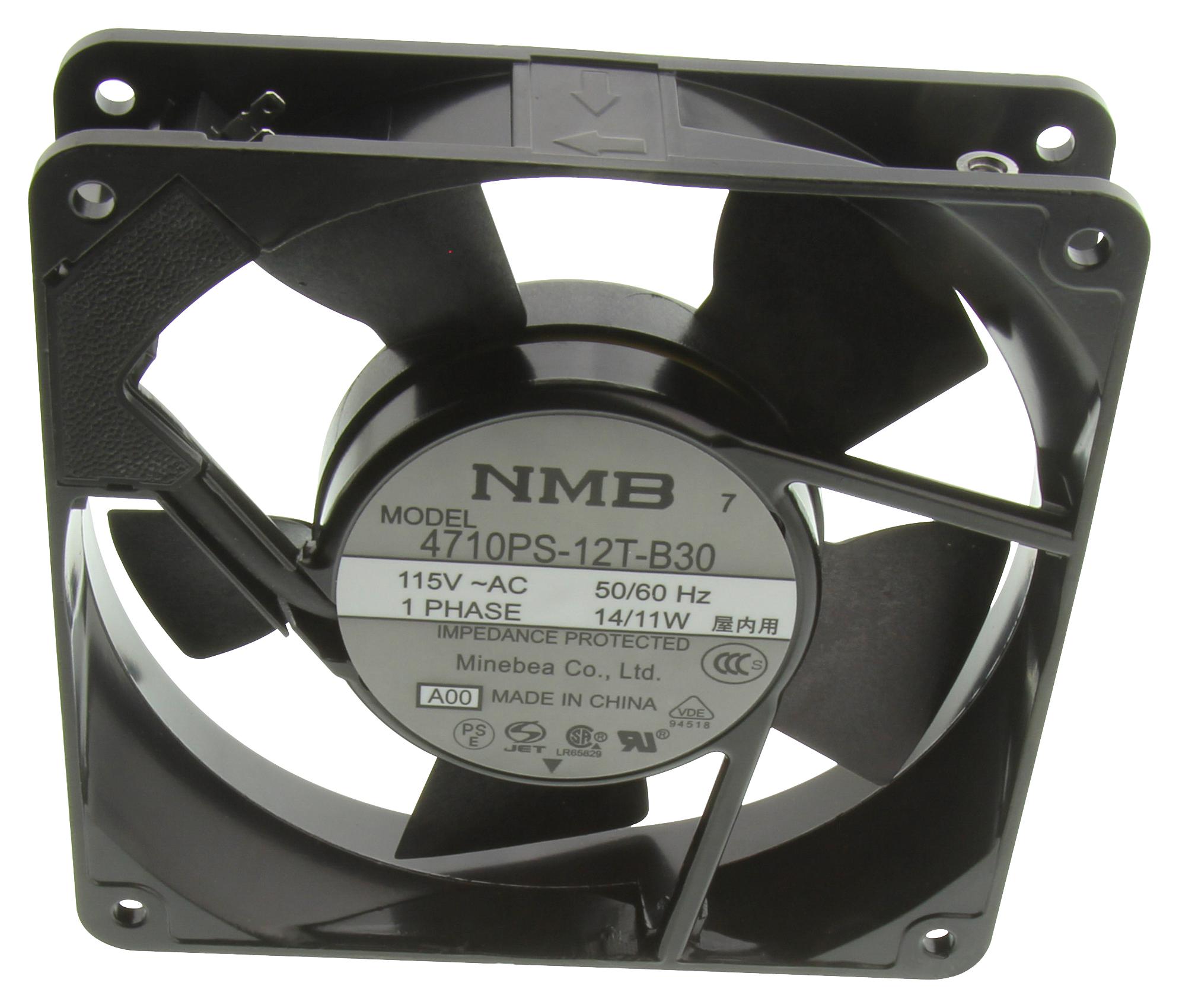 11925PBB3LEA00 - Nmb Technologies - AC Axial Fan, 230V, Square