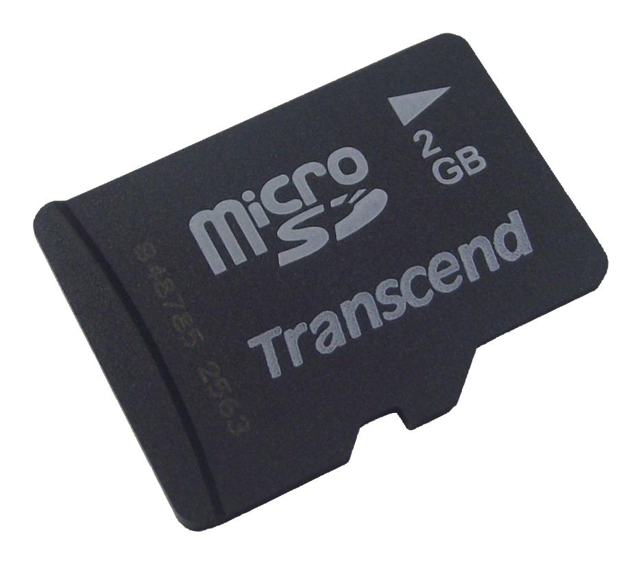 TS2GUSDC Transcend Flash Memory Card MicroSD Card 2 GB