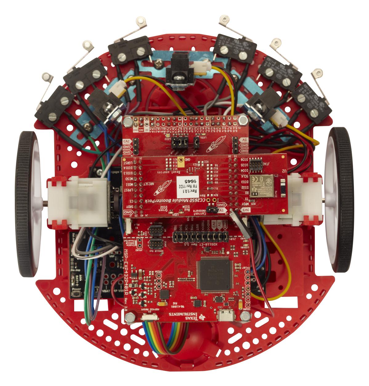 ROBOT-UPGRADE-KIT - Element14 - Edition Upgrade Kit, TI-RSLK Maze, Robotic