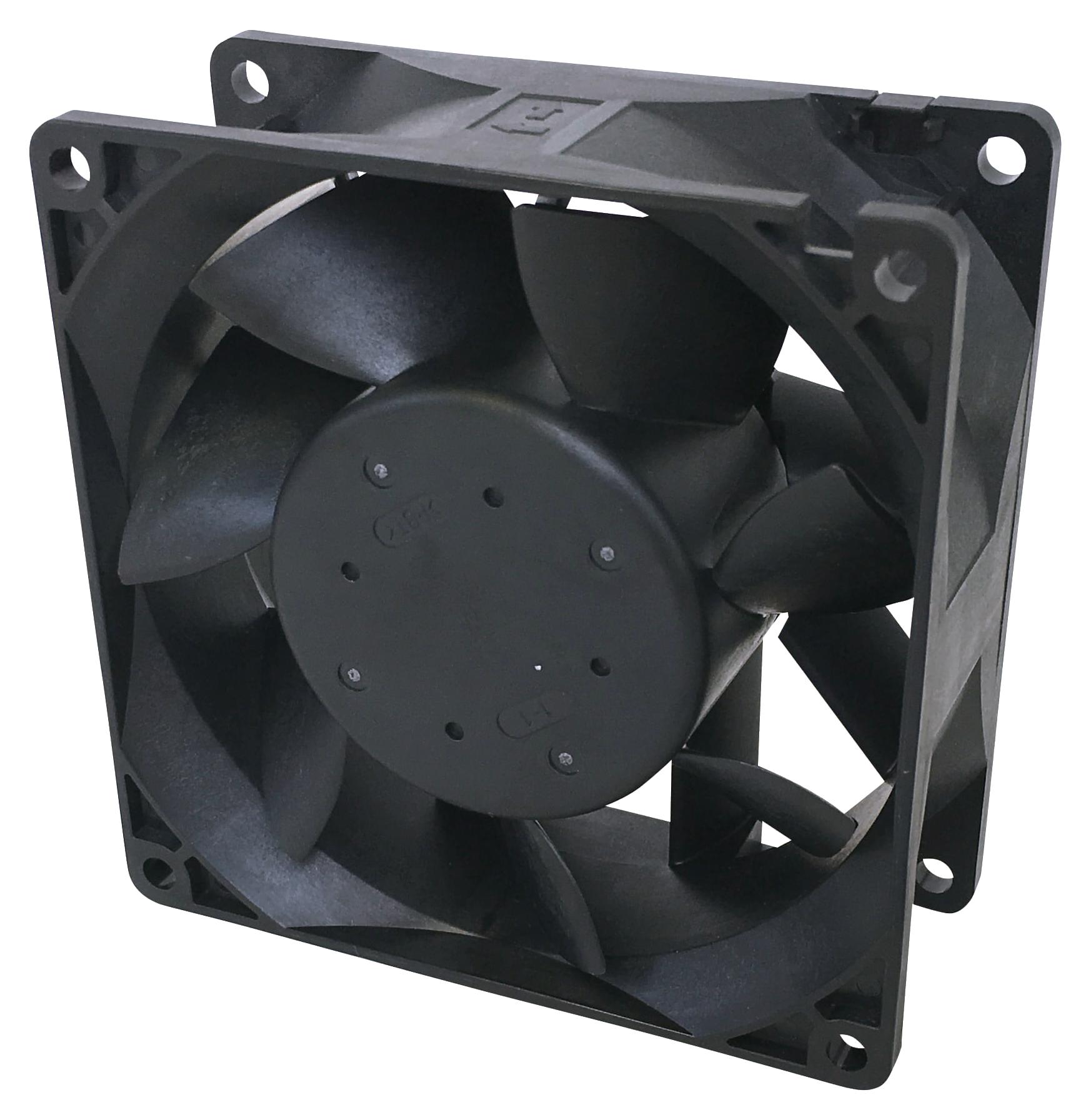 09238RA12LEAD0 Nmb Technologies DC Axial Fan, 12 V, Square