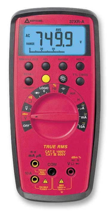 37XR-A - Beha-amprobe - Digital Multimeter, 10000 Count, True RMS