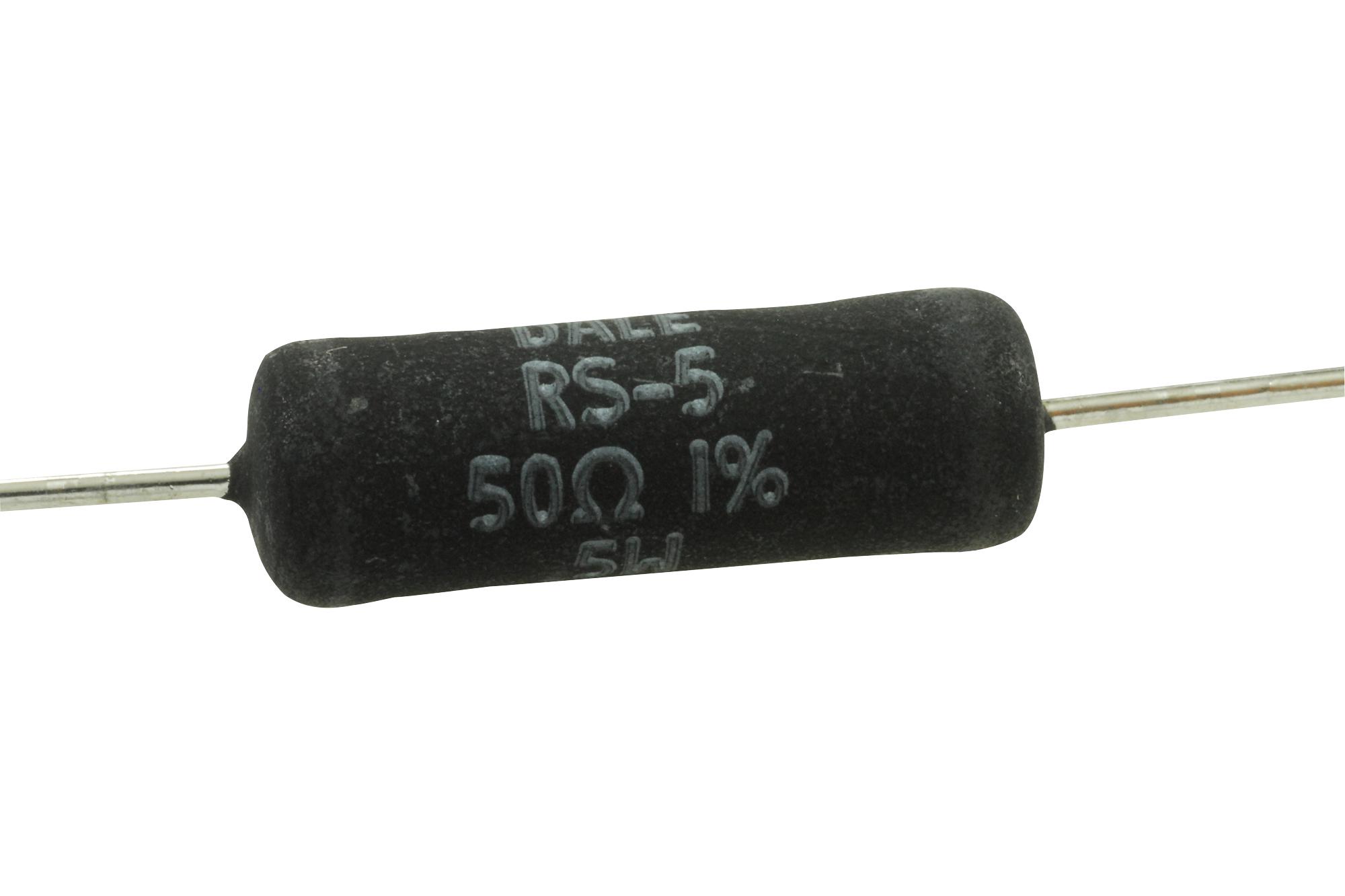 RS00550R00FE12 Vishay WIREWOUND RESISTOR, 50 OHM, 6.5W