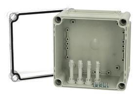 FIBOX EKHA 130 T ENCLOSURE Plastic Enclosure, IK08 / IK09, Wall Mount, Polycarbonate, 130 mm, 190 mm, 190 mm, IP66, IP67
