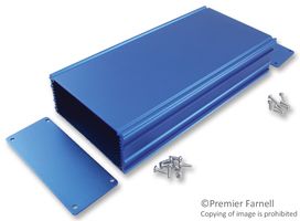 BOX ENCLOSURES B3-220BL Metal Enclosure, Optional IP65/ NEMA 4 Sealing Kit SK-3, Small, Extruded Aluminium, 44.5 mm