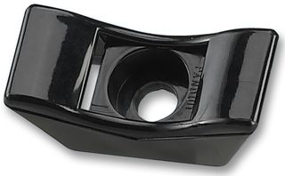 PANDUIT TMEH-S25-Q0 Cable Tie Mount, Extra Heavy Duty, Screw, 6.6 mm, Black, Nylon 6.6 (Polyamide 6.6), 15.5 mm