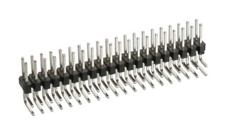 HARWIN M20-9953645 Pin Header, Board-to-Board, 2.54 mm, 2 Rows, 72 Contacts, Through Hole, M20