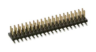 HARWIN M50-3602042 Pin Header, Board-to-Board, 1.27 mm, 2 Rows, 40 Contacts, Surface Mount, Archer M50 Series