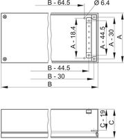 NVENT SCHROFF 32405-028 Mounting plate Case: 200H 400W