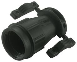 SOURIAU-SUNBANK / EATON UTG14AC Circular Connector Clamp, Straight w/ strain relief, 14, 13.8 mm, Plastic, Souriau Trim Trio UTG