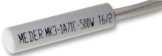 STANDEXMEDER MK03-1A66B-500W Reed Switch, MK03 Series, Cylindrical, SPST-NO, 10 W, 200 Vac/dc, 0.5 A, 10 to 15 AT