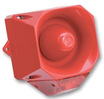 FULLEON 7051111FUL-0068 Beacon / Sounder, Midi, Flashing, 16mm Dia., Multiple Tones, 110dB, 60VDC, IP66