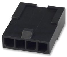 TE CONNECTIVITY - AMP 1445049-4 Connector Housing, Micro MATE-N-LOK, Plug, 4 Ways, 3 mm, Micro MATE-N-LOK Series Pin Contacts