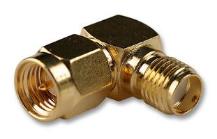 AMPHENOL RF SMA5072A2-3GT50G-50 RF / Coaxial Adapter, SMA, Plug, SMA, Jack, Right Angle Adapter, 50 ohm
