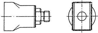 WELLER D08 NOZZLE, HOT AIR