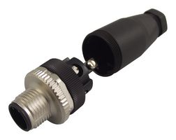 BINDER 99-0437-14-05 Circular Connector, Standard Circular Connector, 713 Series, Cable Mount Plug, 5 Contacts