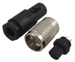 BINDER 99 0406 00 03 Circular Connector, Subminiature Circular Connector, 712 Series, Cable Mount Receptacle, 3 Contacts