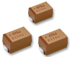 KYOCERA AVX TCME226M035R0025E Tantalum Polymer Capacitor, 22 µF, ± 20%, 35 V, E, 0.025 ohm, 2917 [7343 Metric]