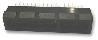 AMPHENOL COMMUNICATIONS SOLUTIONS 10018783-11111TLF Card Edge Connector, PCI, Dual Side, 1.57 mm, 64 Contacts, Through Hole Mount, Straight