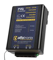 ALFATRONIX PV6I Isolated Chassis Mount DC/DC Converter, ITE, Enclosed, 2:1, 72 W, 1 Output, 12 V