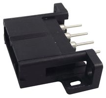 ITT CANNON TST04RD01T Pin Header, Wire-to-Board, 5.08 mm, 1 Rows, 4 Contacts, Through Hole Straight, Trident TSTSLIM