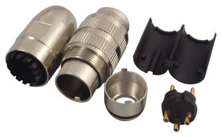 LUMBERG 0332 03 Circular Connector, IP68, M16, Standard Circular Connector, 03 Series, Cable Mount Plug, 3 Contacts