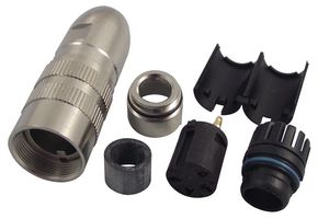 LUMBERG 0322 04 Circular Connector, IP68, M16, Standard Circular Connector, 03 Series, Cable Mount Receptacle