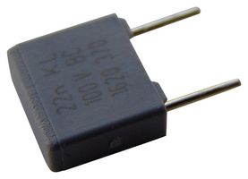 VISHAY BFC237021223 General Purpose Film Capacitor, Metallized PET, Radial Box - 2 Pin, 0.022 µF, ± 10%, 63 V, 100 V