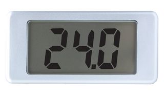 LASCAR EMV1200-40 Digital Panel Meter, LCD, 3 Digits, DC Voltage, 4-40V Range, 3-50V Supply