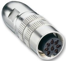 LUMBERG 0322 08-1 Circular Connector, IP68, M16, Standard Circular Connector, 03 Series, Cable Mount Receptacle