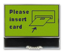 BATRON BTHQ96040 AV -COG-FERE-12-I2C Graphic LCD, 96 x 40, Black on Grey, 3V, I2C, No Font, Transflective