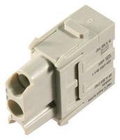 HARTING 09140032702 Heavy Duty Connector, Han-Modular C, Module, 3 Contacts, Receptacle, Screw Socket