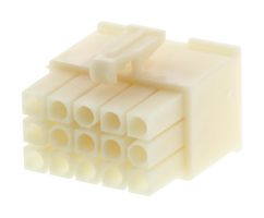 TE CONNECTIVITY - AMP 172171-1 Connector Housing, Mini Universal MATE-N-LOK, Plug, 15 Ways, 4.14 mm