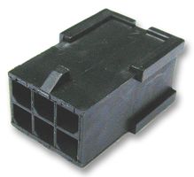 TE CONNECTIVITY - AMP 794616-6 Connector Housing, Micro MATE-N-LOK, Plug, 6 Ways, 3 mm, Micro MATE-N-LOK Connectors