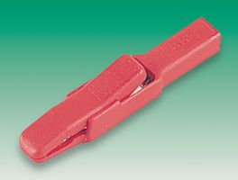 HIRSCHMANN TEST AND MEASUREMENT AK 2 B Crocodile Clip, AK 10, 9.5 mm, 25 A, Black