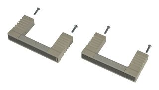 VERO 503-232981K Handle, Grey 2U, Pack 2, 3.15 ", 80 mm, 0.55 ", 14 mm