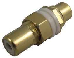 MULTICOMP PRO PSG01481 RCA Pass Through Audio Module Adapter, RCA / Phono Receptacle, RCA / Phono Receptacle
