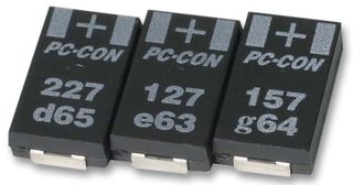RUBYCON 6SW100M Polymer Aluminium Electrolytic Capacitor, 100 µF, 6.3 V, 2917 [7343 Metric], 0.01 ohm