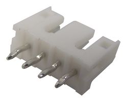 TE CONNECTIVITY - AMP 292161-4 Pin Header, Vertical, Wire-to-Board, 2 mm, 1 Rows, 4 Contacts, Through Hole Straight, AMP CT