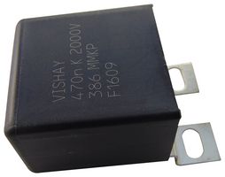 VISHAY BFC238680474 Power Film Capacitor, Double Metallized PP, Radial Box - 2 Pin, 0.47 µF, ± 10%, Snubber
