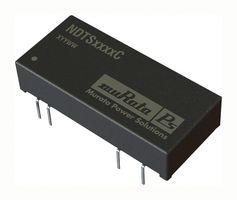 MURATA POWER SOLUTIONS NDTS2403C Isolated Through Hole DC/DC Converter, Low Profile, ITE, DIP, 2:1, 3 W, 1 Output, 3.3 V