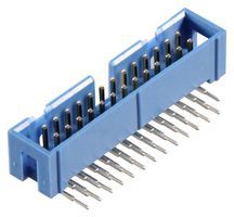TE CONNECTIVITY - AMP 2-1761605-9 Pin Header, Right Angle, Wire-to-Board, 2.54 mm, 2 Rows, 26 Contacts, Through Hole Right Angle