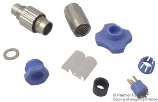 TE CONNECTIVITY 1-1437719-5 Circular Connector, Standard Circular Connector, T01 Series, Cable Mount Plug, 3 Contacts