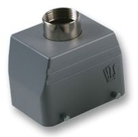 TE CONNECTIVITY - AMP 1-1102138-7 Connector Backshell, Hood, HTS Heavy Duty Connectors, 5, 180°, Aluminium Body