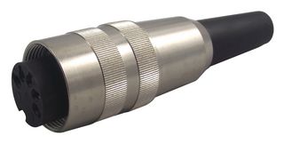LUMBERG KV 50 Circular Connector, Standard Circular Connector, KV, Cable Mount Receptacle, 5 Contacts