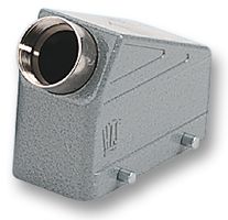 TE CONNECTIVITY - AMP 1-1102566-6 Connector Backshell, Hood, HTS Heavy Duty Connectors, 6, 90°, Aluminium Body
