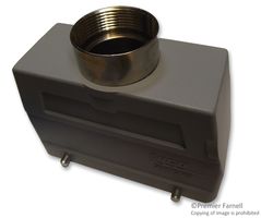 TE CONNECTIVITY - AMP 1-1103343-6 Connector Backshell, Hood, HTS Heavy Duty Connectors, 8, 180°, Aluminium Body