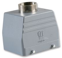 AMP - TE CONNECTIVITY 1-1102350-6 Connector Backshell, Hood, HTS Heavy Duty Connectors, 10, 180°, Aluminium Body