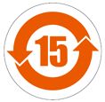 TE CONNECTIVITY LBC-10468-51-5-15R LABEL, ORANGE, 5MM, IDENT 15