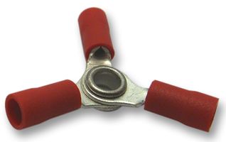 MULTICOMP PRO 3WCV1 TERMINAL, 3WAY, RED