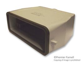 TE CONNECTIVITY - HTS 1106439-1 Connector Backshell, Hood, HTS Heavy Duty Connectors, 5, 180°, Aluminium Body